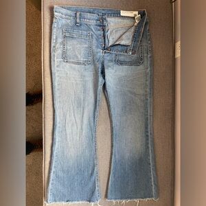 Rag & Bone Cropped Jeans Size 28.  Color Capitol.